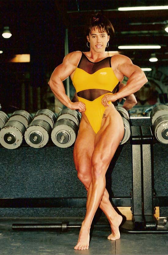 The legendary and uncrowned Ms. Olympia; Denise Hoshor.