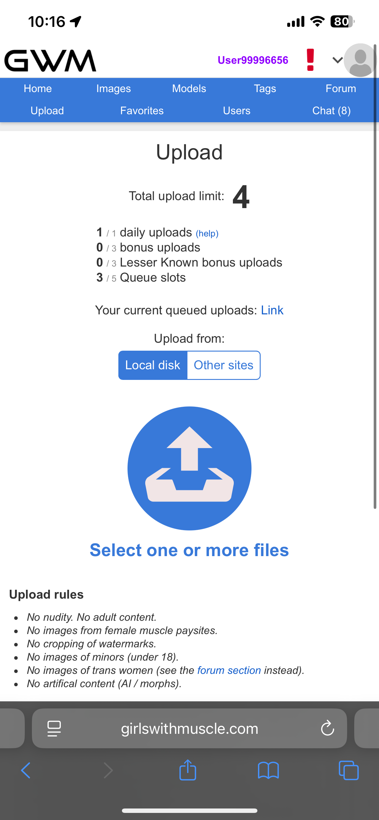 Uploads