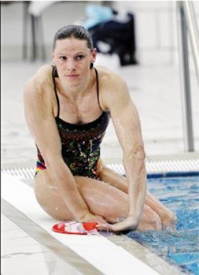 CARTE POSTALE NATATION - JO PARIS 2024