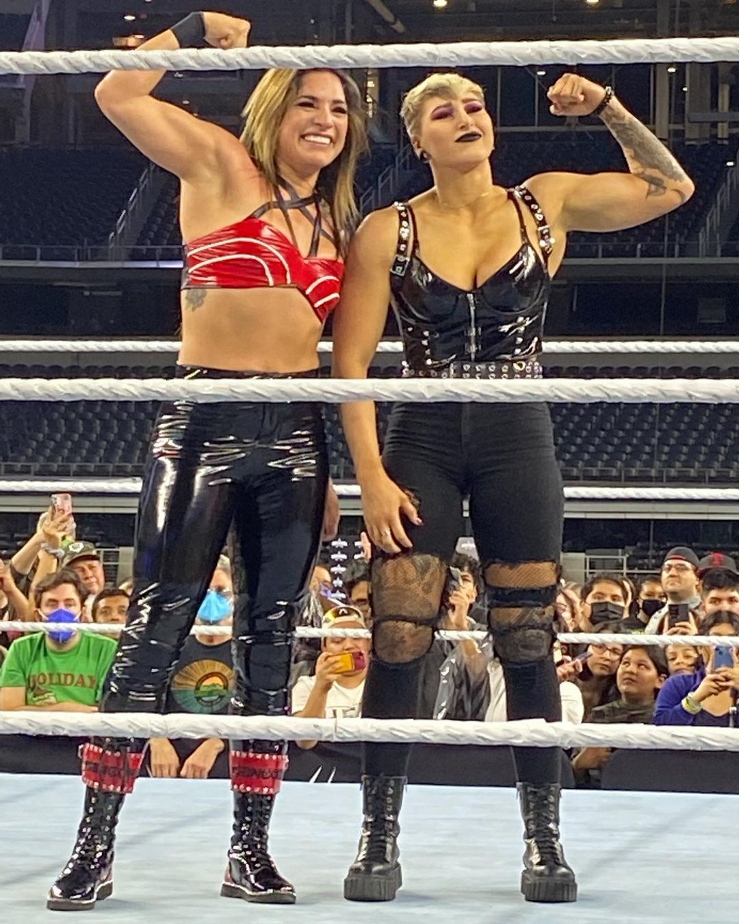 Victoria Gonzalez Raquel Rodriguez Rhea Ripley