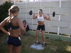Charlotte Kalla Muscles